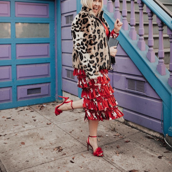 [Halogen x Atlantic-Pacific] Angelle Ruffle Sandals - Picture 6 of 7